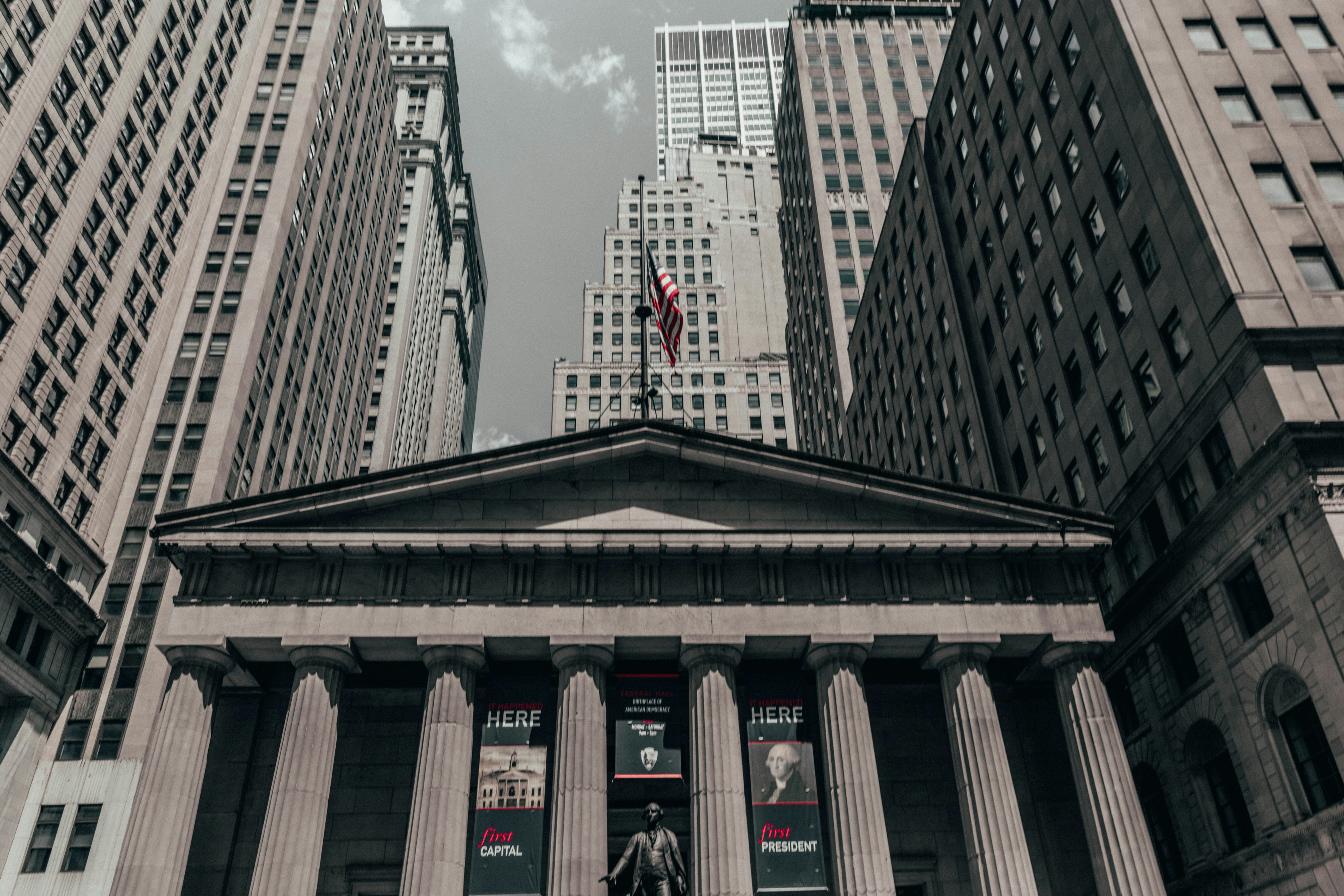 ニューヨーク証券取引所の様子